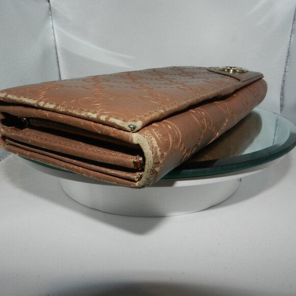 Limited Edition Gucci Guccissma Rose Gold Continental Wallet Hawaii Exclusive - Picture 6 of 16